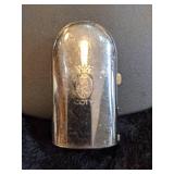 Coty Silver Perfume Case with Perfume