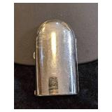Coty Silver Perfume Case with Perfume