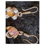 Sterling Silver Earrings - 3 Pairs