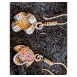 Sterling Silver Earrings - 3 Pairs