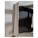 Powder Blue Velvet Tommy Hilfiger Chair with Ottoman - Beautiful and Comfortable