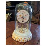 Minnie Mouse Dome Clock - Working
