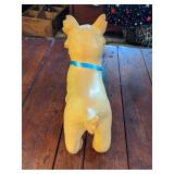 Signed Hand Sculpted Dog - Heavy