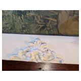 Vintage "The Pet Rabbit" Print in Frame