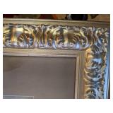 Lady Bathing in ornate Gold Frame