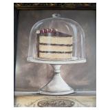 "Chocolate Cake" Art Picture