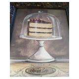 "Chocolate Cake" Art Picture