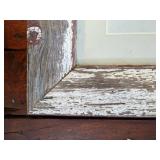 Print by Remington with Barn Wood Frame