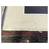 Lithograph by Remington with Barn Wood Frame