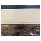 Lithograph by Remington with Barn Wood Frame