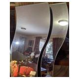 4 Swirly Mirror Panels