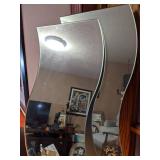 4 Swirly Mirror Panels