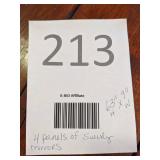 4 Swirly Mirror Panels