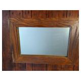 Oak Framed Mirror - Heavy