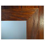 Oak Framed Mirror - Heavy