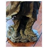 Native American Carved Statue