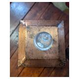 Decorative Copper Metal Box with Lid