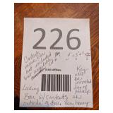 Oak Bar with locked storage and Pictured Barware