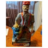 Vintage Paul Bunyan, Brainerd, Minnesota 1971 Decanter