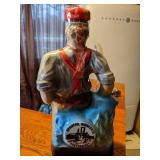 Vintage Paul Bunyan, Brainerd, Minnesota 1971 Decanter