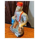 Vintage Paul Bunyan, Brainerd, Minnesota 1971 Decanter