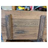 Vintage Wood  Storage Bin