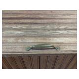 Vintage Wood  Storage Bin