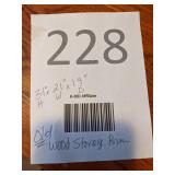 Vintage Wood  Storage Bin