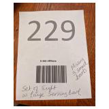 Princess House Orchard Medley Set of Dishes