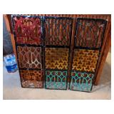 3 Metal Decorative Wall Hangings