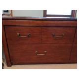 4 Drawer Dresser by American Faux Leather Top