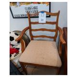 Reupholstered Vintage chair