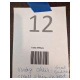 Reupholstered Vintage chair