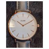 Cluse Watch with Leather Band - Works