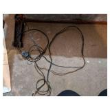 Vintage Antique Cast Iron Freestanding Electric Fireplace Rare Heavy