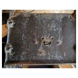 Vintage Antique Cast Iron Freestanding Electric Fireplace Rare Heavy