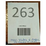 Vintage Antique Blue and White Dishes Japan