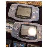 Two Game Boy Advance plus many Games