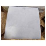 Powder Blue Velvet Tommy Hilfiger Chair with Ottoman - Beautiful and Comfortable