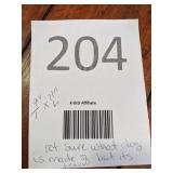 Signed Hand Sculpted Dog - Heavy