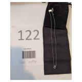 Silver Coach Necklace