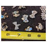 Miniature Brooches - Some Signed - Rare