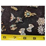 Miniature Brooches - Some Signed - Rare