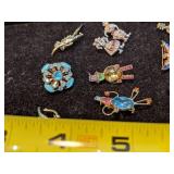 Miniature Brooches - Some Signed - Rare
