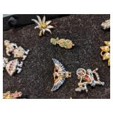 Miniature Brooches - Some Signed - Rare