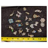 Miniature Brooches - Some Signed - Rare