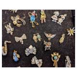 Miniature Brooches - Some Signed - Rare