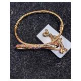 Kate Spade Multi-Colored Gemstone Bracelet and Earring Set