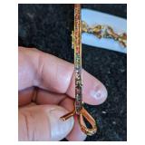 Kate Spade Multi-Colored Gemstone Bracelet and Earring Set