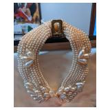 Vintage Jewelry Box filled with Costume Jewelry some Vintage